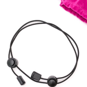 Adjustable Crop Band In Black - Fashion Are Us, LLC