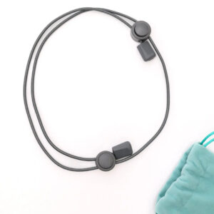 Adjustable Crop Band In Gray Ave Shops