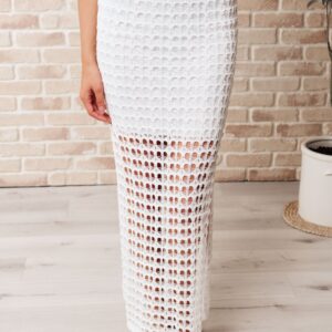 All Hands On Deck Skirt in Cream - Fashion Are Us